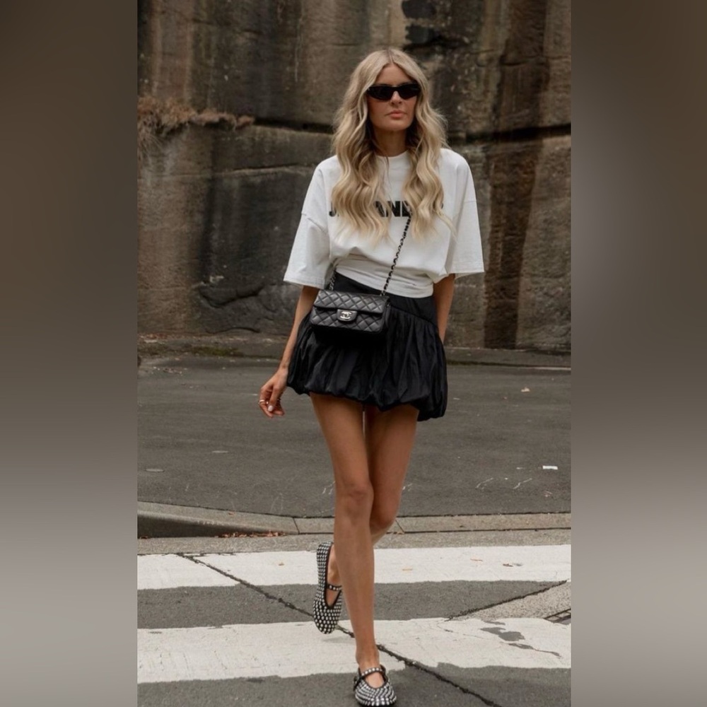 🌾 Bubble‎ Mini Skirt with pockets
